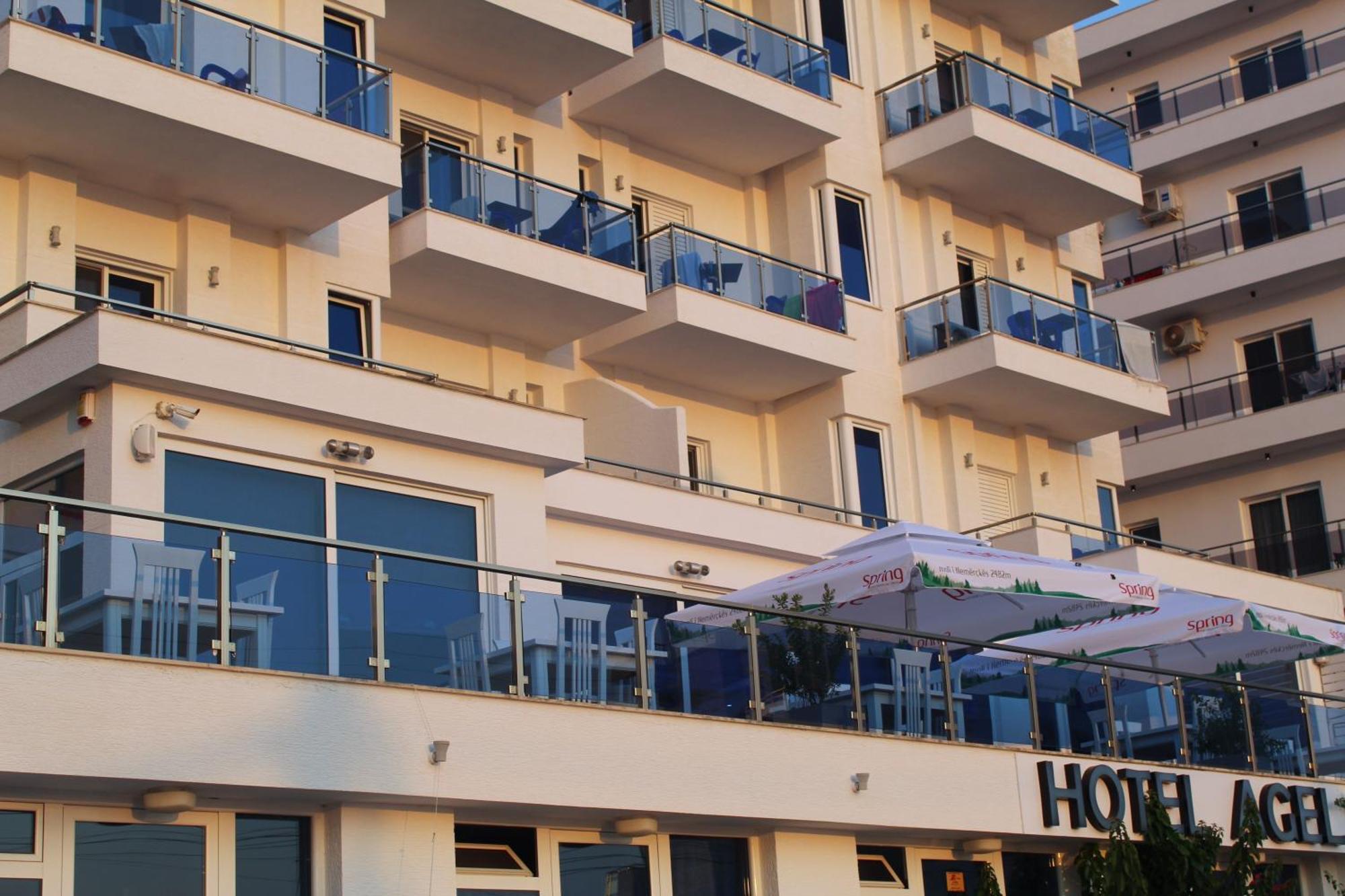 Hotel Agel Sarandë Exterior foto