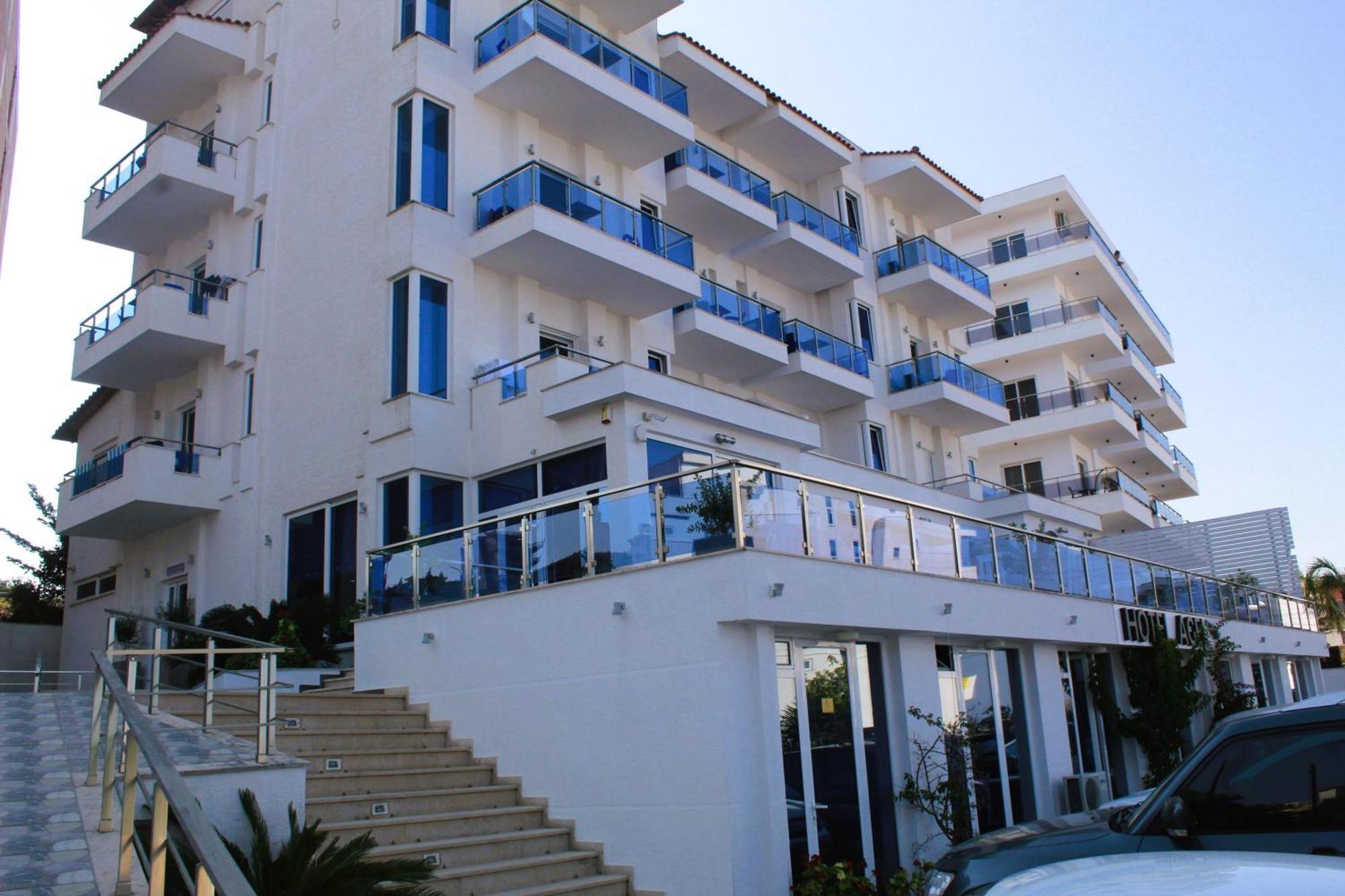 Hotel Agel Sarandë Exterior foto